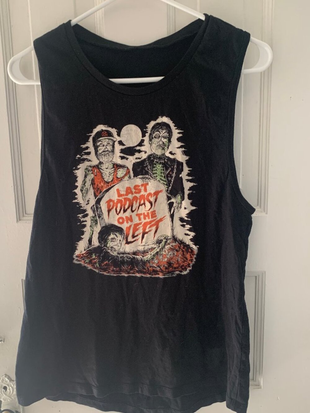 Last Podcast On The Left LPOTL Zombies Tank Top Womens Size Large Black